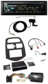 Pioneer MP3 Lenkrad CD USB DAB Autoradio für Chevrolet Spark KLM 2012-2013