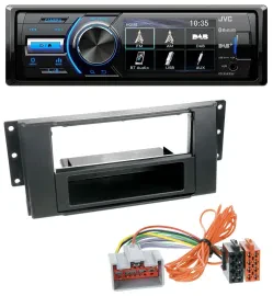 Автомагнитола для Land Rover Freelander 2011–2012 JVC Bluetooth, MP3, USB, DAB