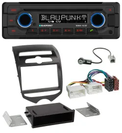 Blaupunkt AUX MP3 CD Bluetooth USB Autoradio für Hyundai ix20 (ab 10) man. Klima