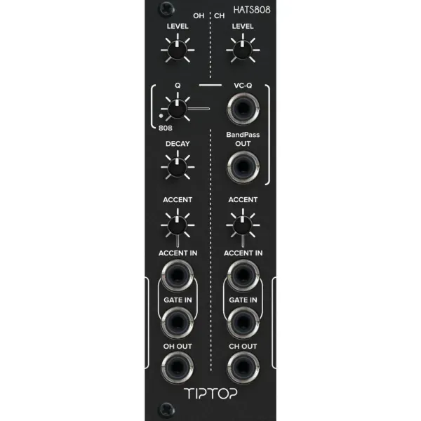 Модульный студийный синтезатор Tiptop Audio HATS808