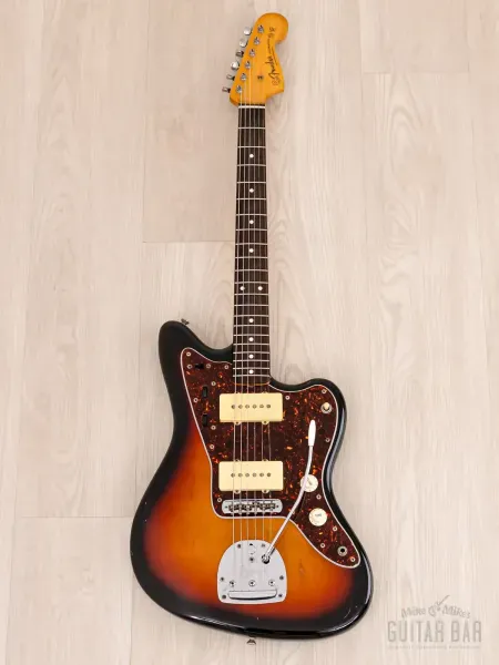 Электрогитара Fender JV Jazzmaster 1962 Vintage Reissue JM66-70 SS Sunburst w/gigbag Japan 1983