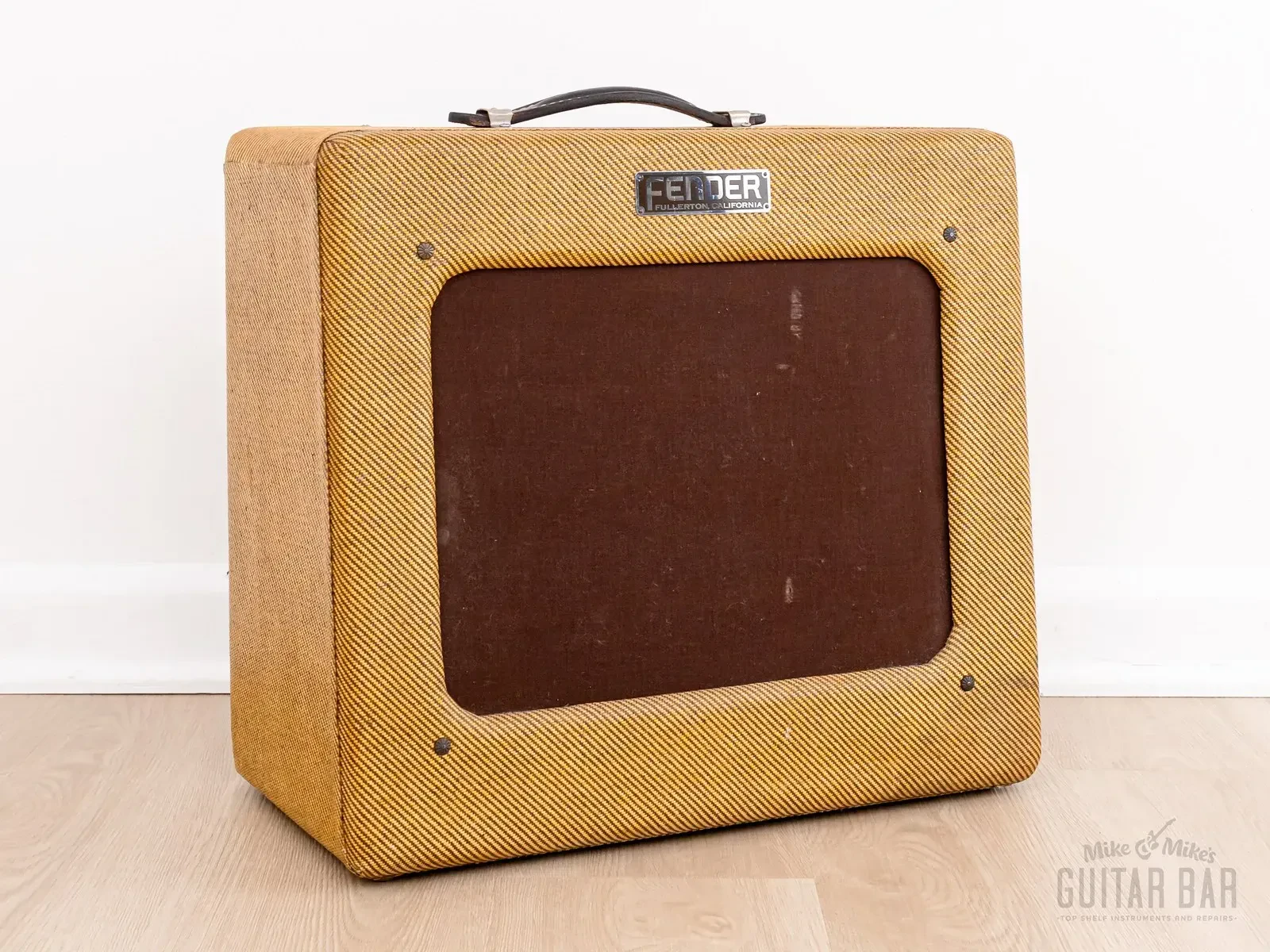 1951 Fender Deluxe Tweed TV Front Vintage Tube Amp 5A3 Circuit 1x12 Jensen P12Q