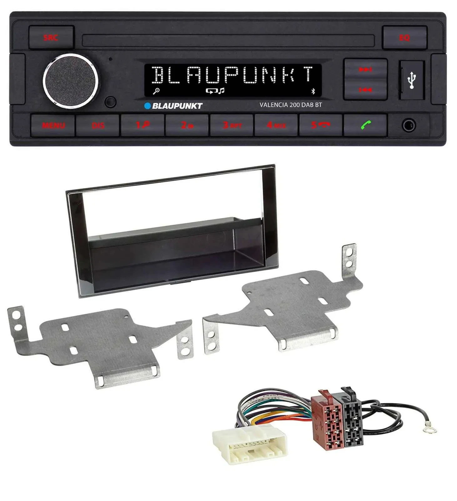 Blaupunkt DAB MP3 Bluetooth USB Autoradio für Nissan Juke (ab 2014)