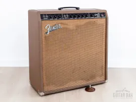 1963 Fender Concert Brown Panel Vintage Pre-CBS Tube Amp 6G12-A w/ Oxford 10K5