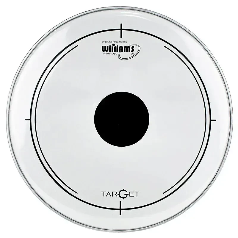 Пластик для барабана Williams 22" Target Dot Clear DT2