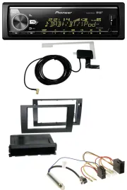 Pioneer Bluetooth DAB USB MP3 Autoradio für Audi A4 B6 B7 2001-2008 Symphony ISO