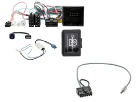 Connects2 CAN-Bus- Lenkradadapter für Peugeot Expert Traveler 50 Pin PDC Zenec