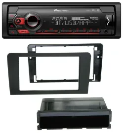 Автомагнитола Pioneer USB DAB Bluetooth для Audi A3 8P (2003–2012), поддержка кнопок на руле, совместима с Bose активной системой