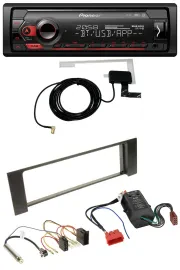 Автомагнитола Pioneer DAB USB MP3 Bluetooth для Audi A4 B6 2000–2004, совместима с Bose активной системой