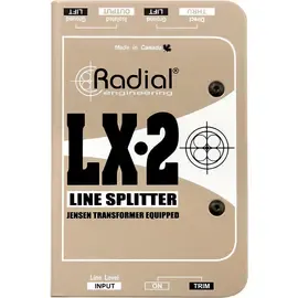 Директ-бокс Radial Engineering LX-2 Line-Level Splitter and Attenuator