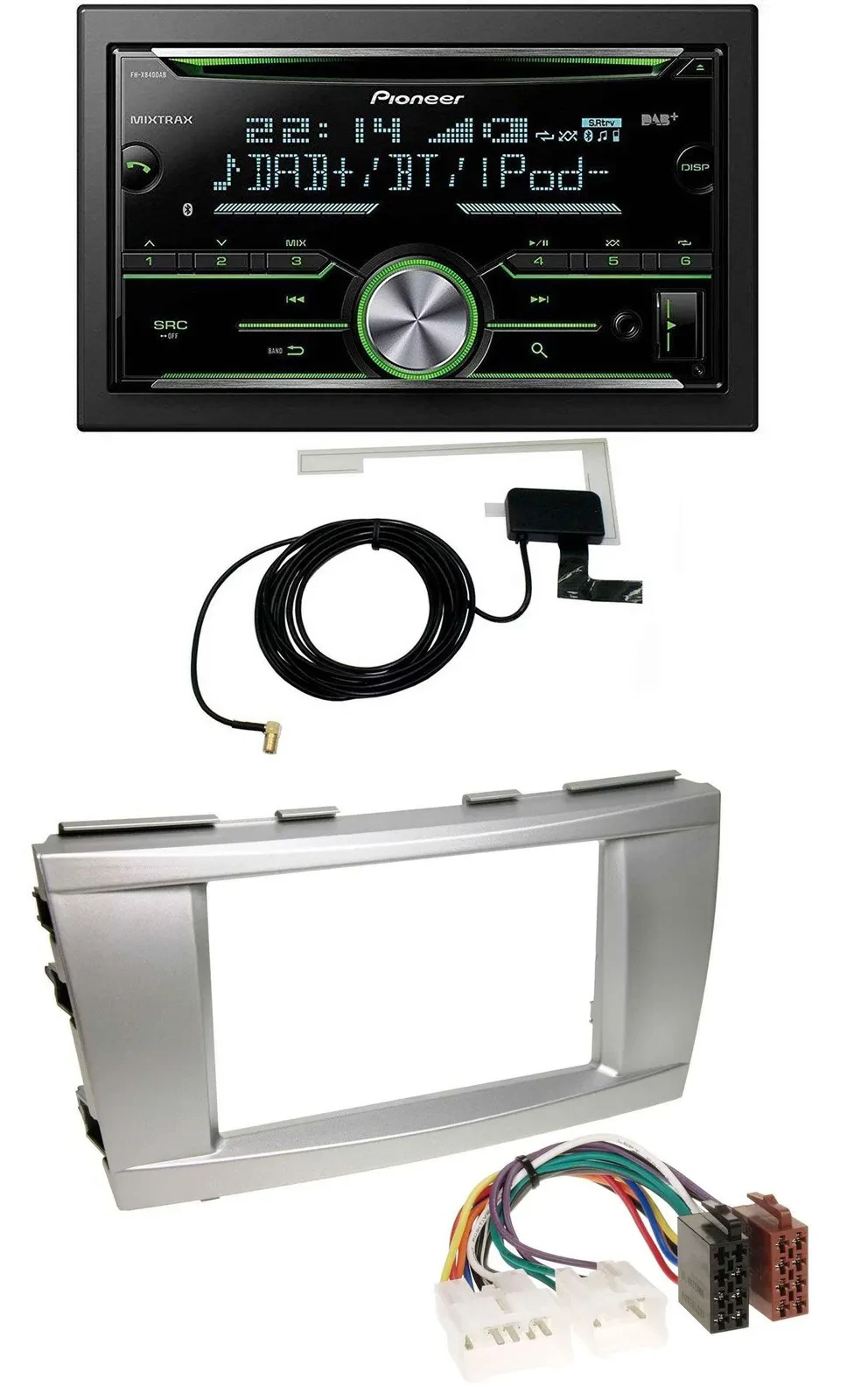 Pioneer CD USB MP3 Bluetooth 2DIN DAB Autoradio für Toyota Camry (2006-2011)