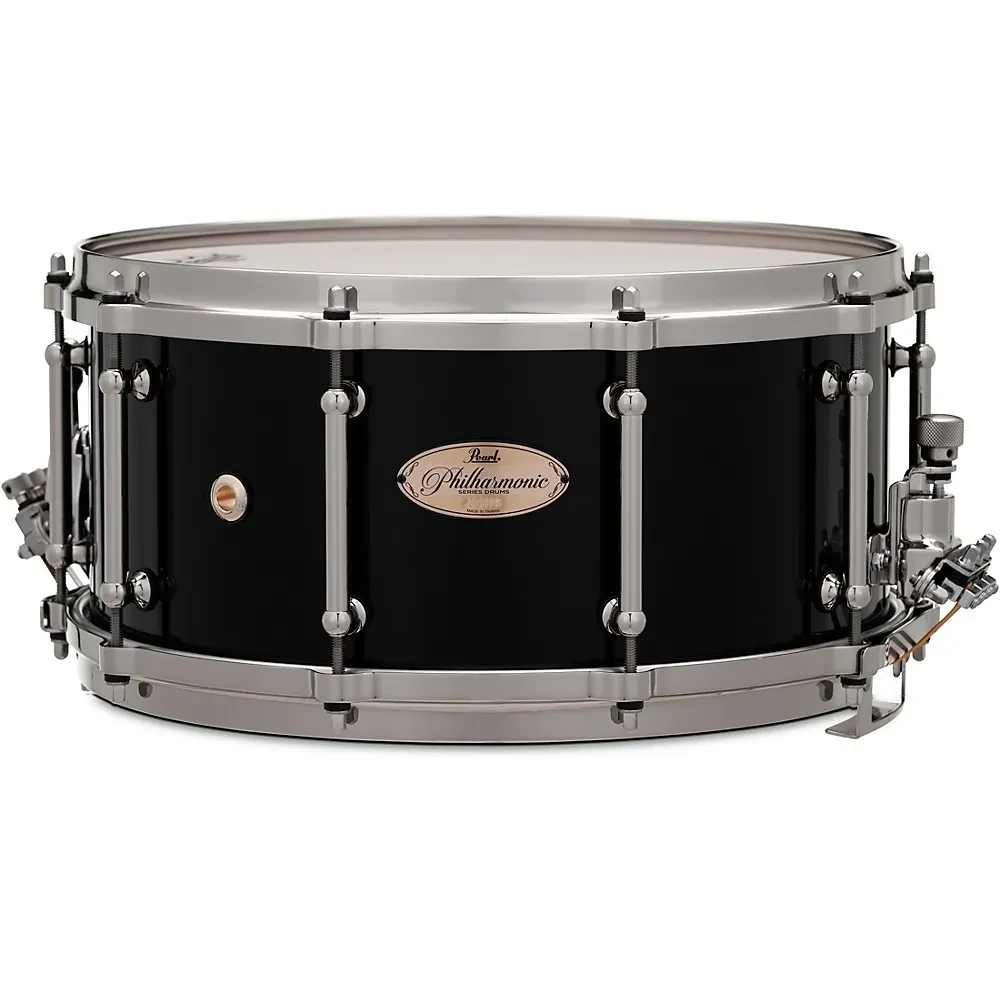 Pearl Philharmonic Maple Snare Drum 14 x 6.5 in. Piano Black