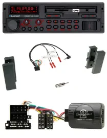 Blaupunkt SD Lenkrad USB Bluetooth DAB Autoradio für Seat Leon 2002-2006 Toledo