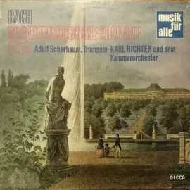 Б/У Виниловая пластинка Bach – Brandenburgische Konzerte Nr. 1, 2, 5