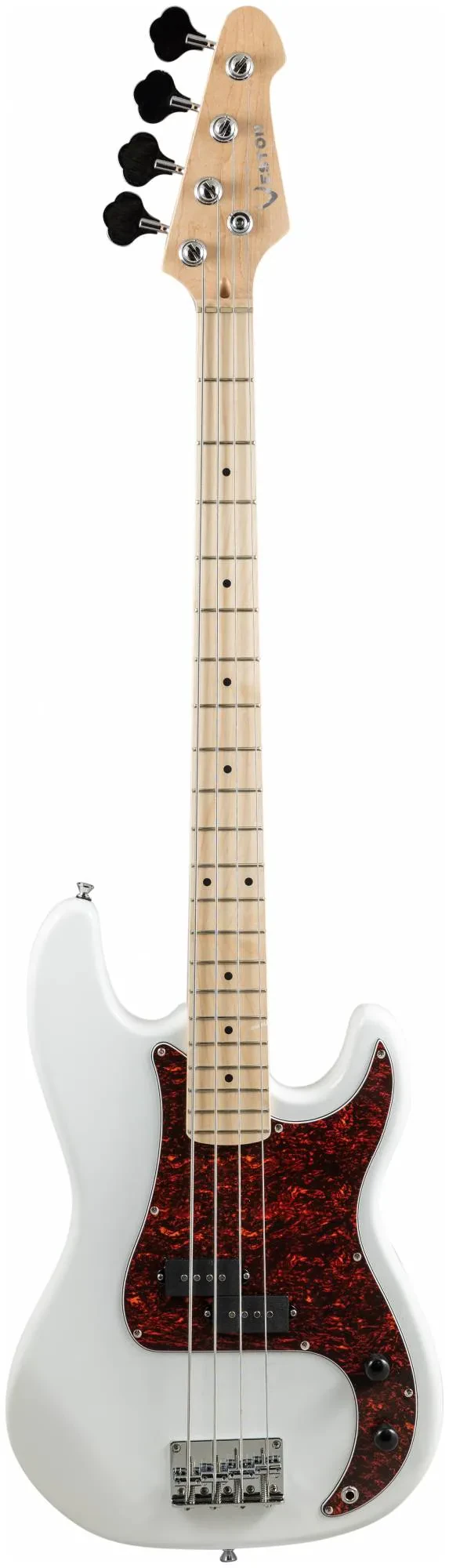 Бас-гитара VESTON PB WH 4-струнная, белая