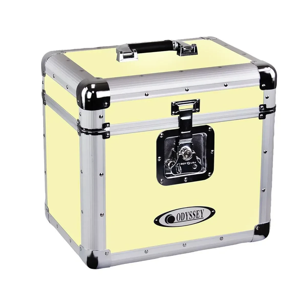 Кейс для виниловых пластинок Odyssey KLP1 Vintage Series Yellow