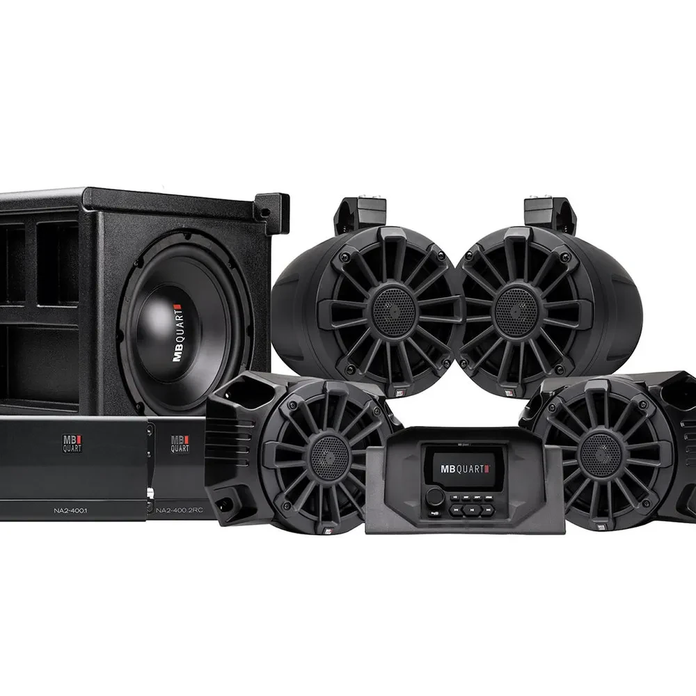 MB Quart MBQG-STG3-1 Full UTV Tuned Audio System