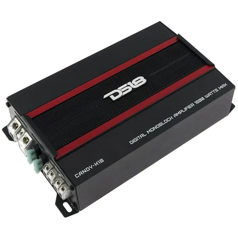 Усилитель мощности DS18 CANDY-X1B 1-канальный, моноблок, класс D, 600W RMS (1800W Peak)