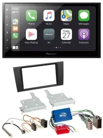 Pioneer MP3 Bluetooth DAB 2DIN USB Autoradio für Audi A4 99-01 B5 Symphony Aktiv