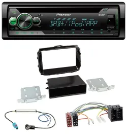 Автомагнитола Pioneer USB/MP3/DAB/AUX/CD для Alfa Romeo Giulietta (с 2013), ISO, цвет Piano Black