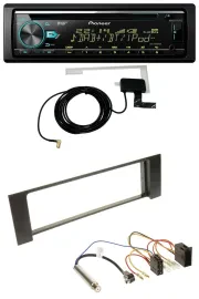 Pioneer MP3 AUX CD USB DAB Autoradio für Audi A4 (B6, 00-04) - ISO