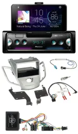 Pioneer USB Lenkrad Bluetooth DAB Autoradio x für Ford Fiesta 2010-13 ohne Displ