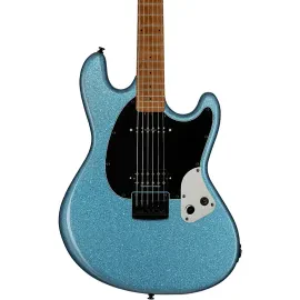 Sterling by Music Man Ryan "Fluff" Bruce Artist StingRay Guitar Amana Boat Blue