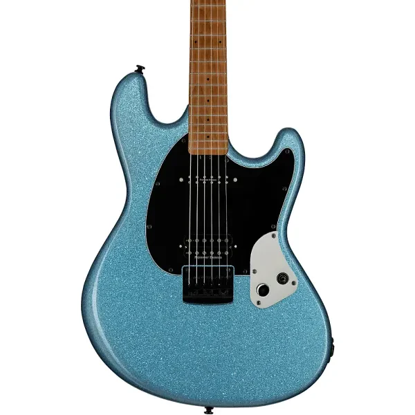 Sterling by Music Man Ryan "Fluff" Bruce Artist StingRay Guitar Amana Boat Blue