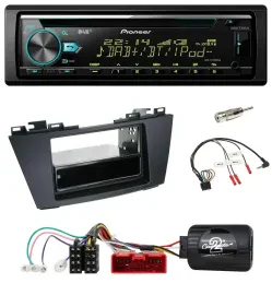 Автомагнитола для Mazda 5 (2010–2015) Pioneer DAB, CD, USB, Bluetooth, поддержка управления с руля