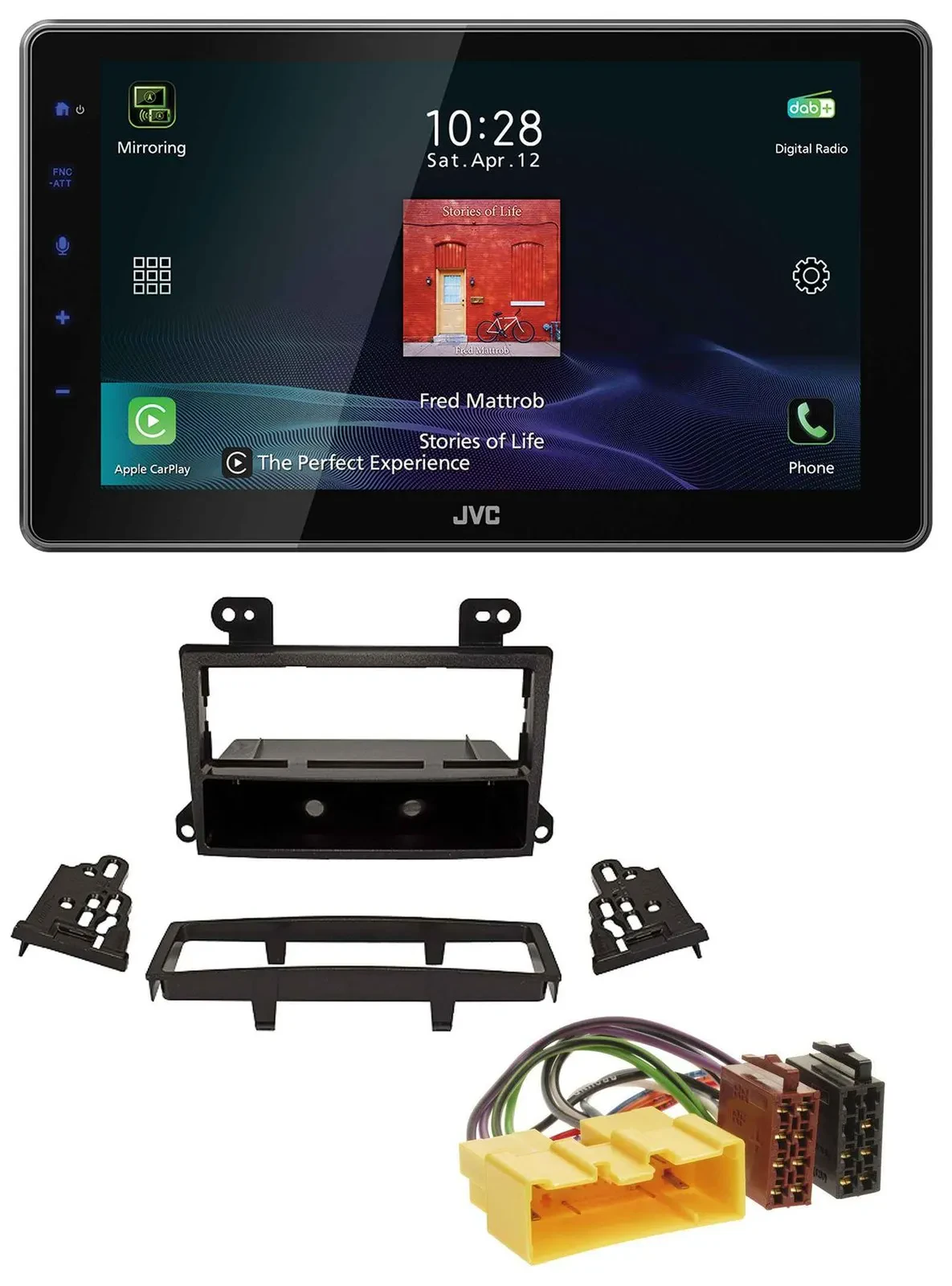 JVC DAB MP3 Bluetooth USB Autoradio für Mazda MPV (2000-2006)