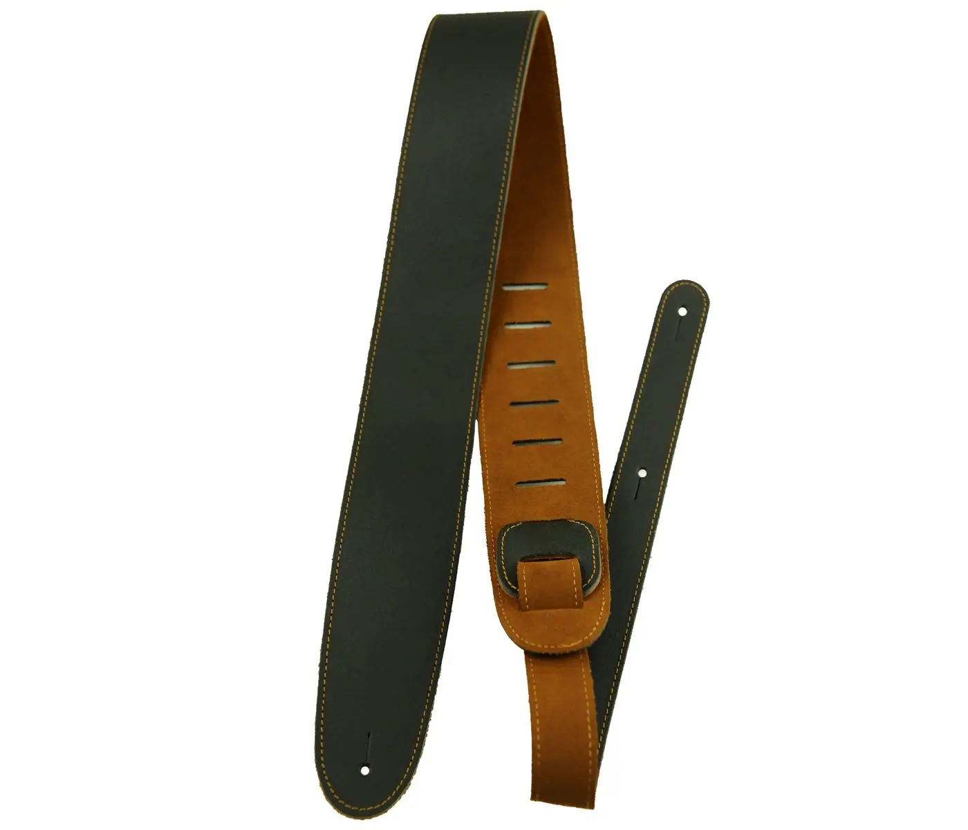 Ремень для гитары Perri's Leather and Suede Straps P25BL-6626