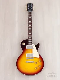 Электрогитара Gibson Custom Shop Historic 1958 Les Paul Standard R8 HH VOS Bourbon Burst w/case USA 2023