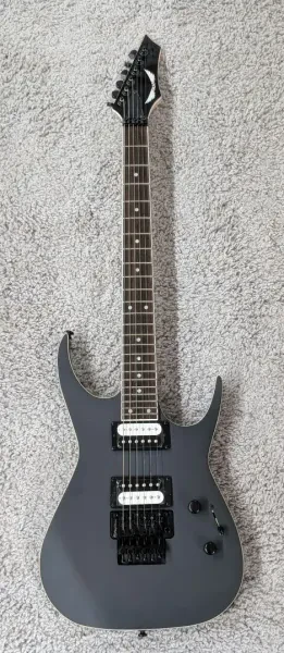 Электрогитара Dean Guitars Exile X Floyd Black Satin