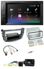 Pioneer DAB Lenkrad 2DIN Bluetooth USB Autoradio für Toyota RAV 4 2006-2011