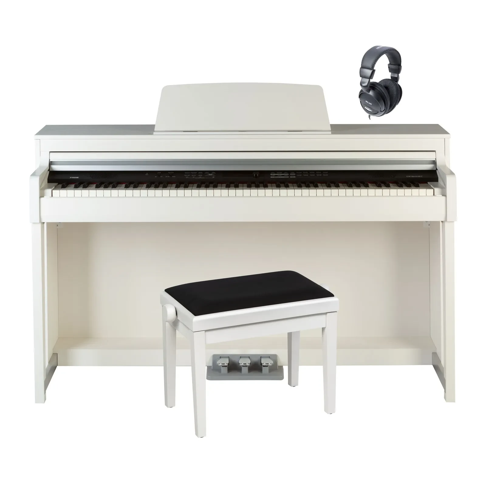 Цифровое пианино Fame Audio DP 8600 BT V2 88 клавиш, молоточковая механика, USB MIDI (набор)