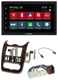 Автомагнитола Blaupunkt MP3 Bluetooth DAB 2 DIN USB для Dacia Logan/Duster/Sandero