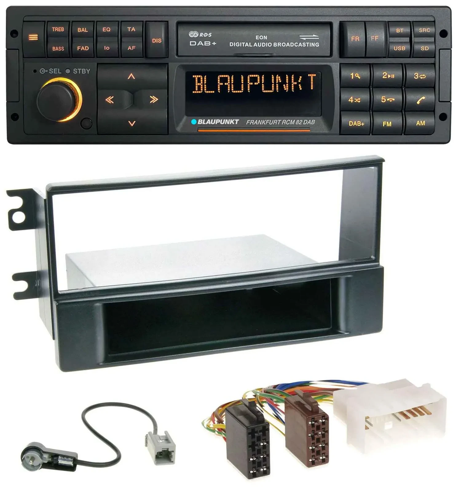 Blaupunkt USB DAB SD MP3 Bluetooth Autoradio für Kia Sportage II (2008-2010)
