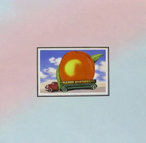 Виниловая пластинка The Allman Brothers Band - Eat A Peach [New Vinyl LP] Blue, Colored Vinyl, Pink,