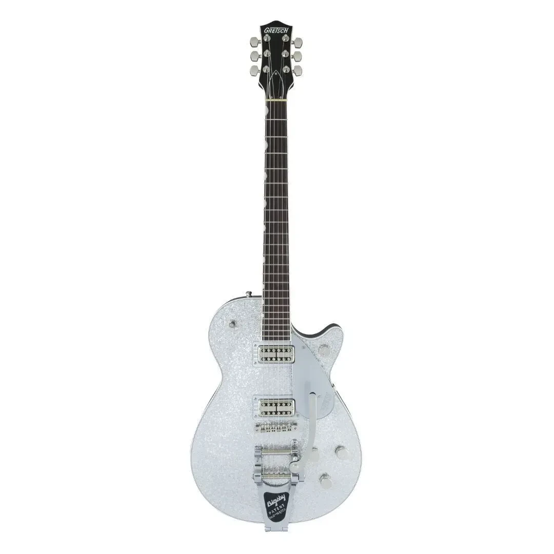 Б/У Электрогитара Gretsch G6129T Players Edition Jet FT 6-струнная Silver Sparkle