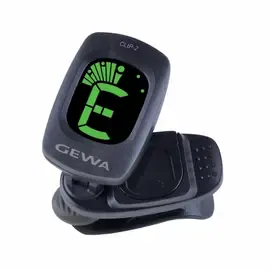 Тюнер-клипса GEWA CLIP-2 Chromatisches Stimmgerät mit LCD-Anzeige und Auto-On/Off Funktion