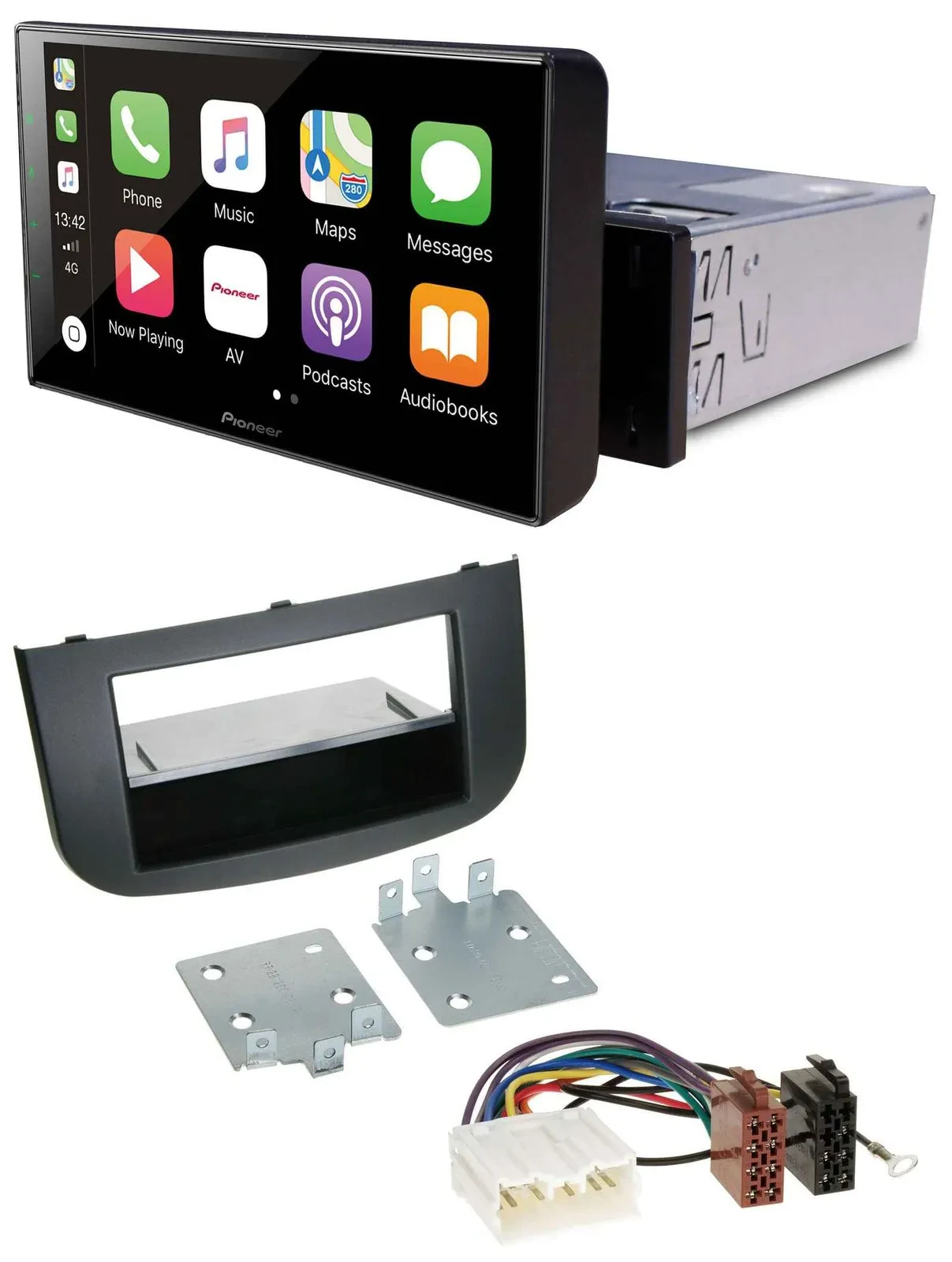 Pioneer Bluetooth MP3 DAB USB Autoradio für Mitsubishi Colt Z30/Z30G/Z3B/Z3V ab