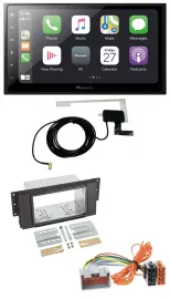 Pioneer USB MP3 2DIN Bluetooth DAB Autoradio für Land Rover Free Lander 11-12