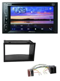 Автомагнитола Pioneer 2-DIN Bluetooth USB DVD DAB MP3 для VW Golf 4/Polo/T4/Fox/Passat