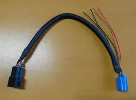 Кабель для CD-чейнджера Caraudio24 для Blaupunkt IDC-A09 удлинитель с отводом питания 0.3 м