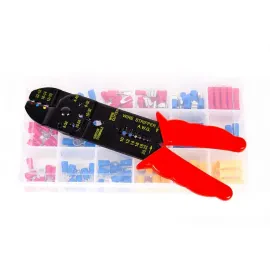 Belva BKIT150 158 Piece Connector Kit with Crimping Tool