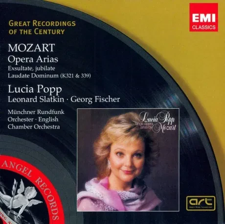 LUCIA POPP /LEONARD SLATKIN - Mozart: Sacred & Operatic Arias (CD)