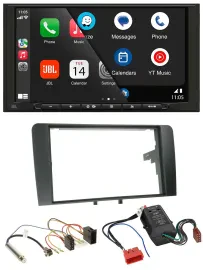 JBL USB 2DIN MP3 Bluetooth AUX Autoradio für Audi A3 03-06 8P Bose Aktivsystem I