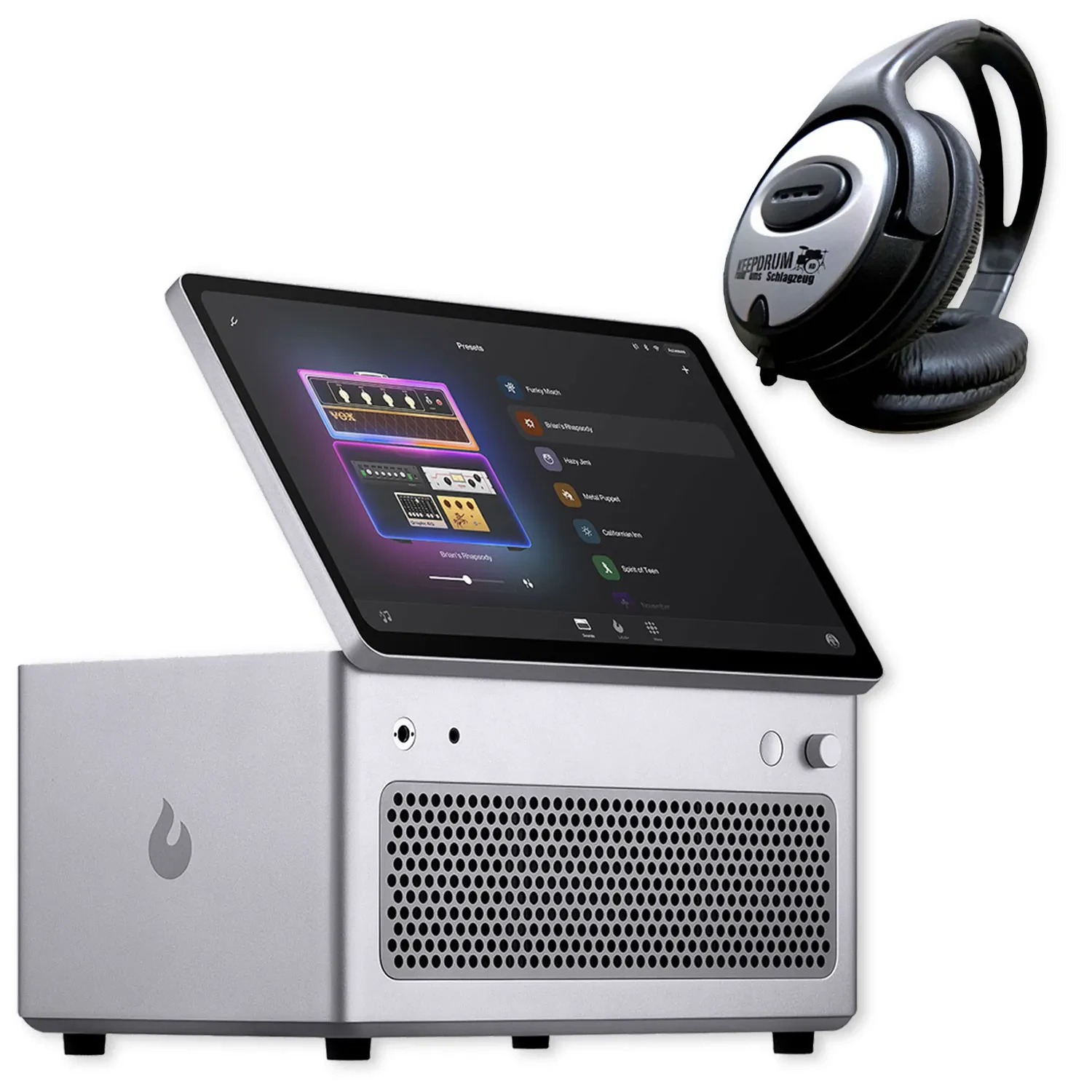 Lava Studio E-Gitarren Modeling-Combo Verstärker mit keepdrum Kopfhörer