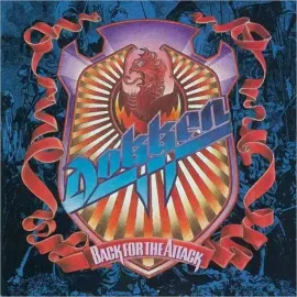 Виниловая пластинка Dokken - Back For The Attack [Translucent Magenta & Sky Blue Vinyl] NEW Vinyl