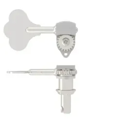 Hipshot 20670CT Clover Key Treble Side Ultralite® Bass Tuning Key 3/8"- Chrome